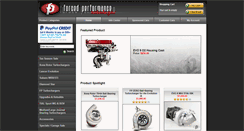 Desktop Screenshot of forcedperformance.net